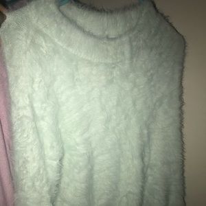 H&M Cozy Teal Sweater